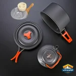 ست ظروف و کوهنوردی و کمپینگ دو نفره کوکینگ ست